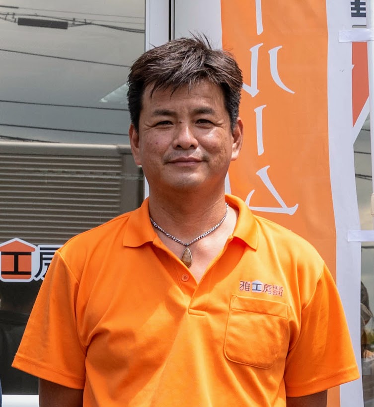 屋根工事の様子